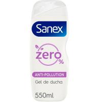 Gel antipolucion SANEX ZERO, bote 550 ml