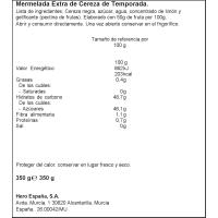 Mermelada de cereza de temporada HERO, frasco 350 g