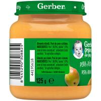 Tarrotp de pera y plátano GERBER, tarro 125 g