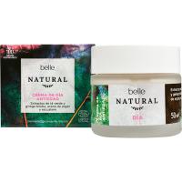 Crema facial de día antiedad BELLE NATURAL, tarro 50 ml