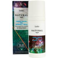 Crema facial piel normal a seca BELLE NATURAL, bote 50 ml