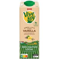 Bebida de soja sabor vainilla VIVESOY, brik 1 litro