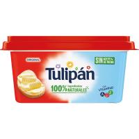 Margarina vegetal sin palma TULIPAN, tarrina 400 g