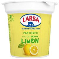 Yogur sabor limón LARSA, tarrina 125 g