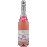 Sidra rose EL GAITERO, botella 75 cl