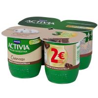 Activia cremoso de stracciatella DANONE, pack 4x115 g