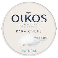 Yogur griego natural para chefs OIKOS, tarrina 900 g