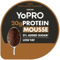 Proteína mousse de chocolate YOPRO, tarrina 200 g