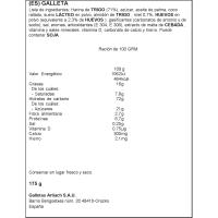 Galleta Chiquilin Artiach CUÉTARA, caja 175 g