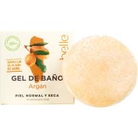Gel de baño sólido de argán BELLE, pastilla 50 g
