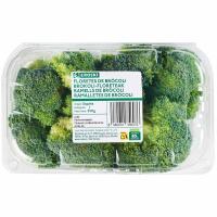 Floretes de brócoli EROSKI, bandeja 350 g