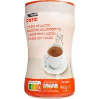 Soluble de cacao EROSKI BASIC, bote 900 g
