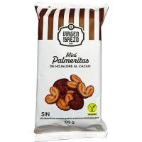 Mini palmerita 1/2 baño de cacao VIRGEN DEL BREZO, paquete 175 g