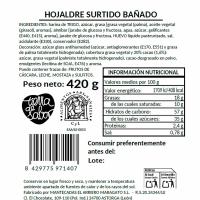 Hojaldres bañados surtidos EL ARRIERO MARAGATO, caja 420 g