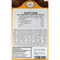 Panettone con cobertura de chocolate blanco DON PANETTONE, 550 g