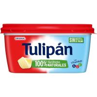 Margarina vegetal sin palma TULIPAN, tarrina 400 g
