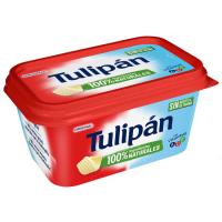 Margarina vegetal sin palma TULIPAN, tarrina 400 g