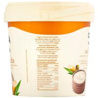 Yogur griego natural con azúcar de caña CLESA, tarrina 900 g