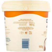 Yogur griego natural con azúcar de caña CLESA, tarrina 900 g