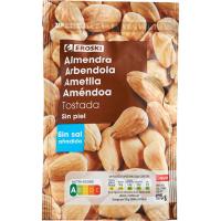 Almendra repelada sin sal EROSKI, bolsa 175 g