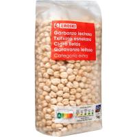 Garbanzo lechoso EROSKI, paquete 1 kg