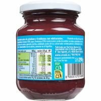 Mermelada de arándanos y frambuesa 0% EROSKI, frasco 290 g
