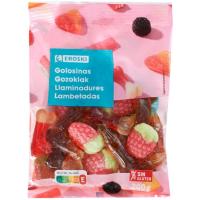 Mix de golosinas con brillo EROSKI, bolsa 200 g