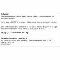 Infusión eco tormenta manta y menta ORBALLO, caja 12 uds