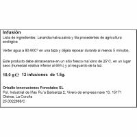 Infusión eco camino descansa ORBALLO, caja 12 uds