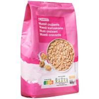 Muesli crujiente EROSKI, bolsa 500 g