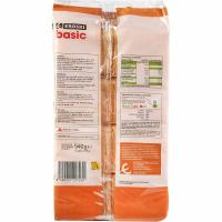 Biscote tradicional EROSKI BASIC, 72 rebanadas, paquete 540 g