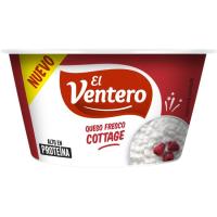 Queso fresco Cottage EL VENTERO, tarrina 180 g Queso fresco Cottage EL VENTERO, tarrina 180 g