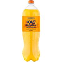 Refresco de naranja KAS, botella 2 litros