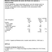Refresco de naranja KAS, pack 9x33 cl