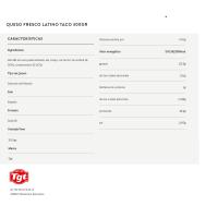Queso latino TGT, taco 300 g