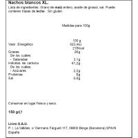 Nachos blancos ZANUY, bolsa 150 g