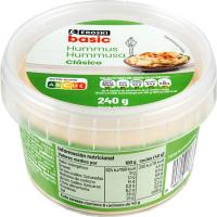 Hummus EROSKI BASIC, tarrina 240 g