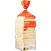 Pan blanco sin corteza EROSKI, paquete 700 g