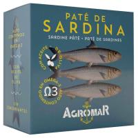 Paté de sardina AGROMAR, lata 100 g