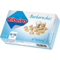 Berberechos al natural 60/100 RIBEIRA, lata 110 g