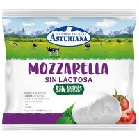 Mozzarela fresca sin lactosa ASTURIANA, bolsa 125 g