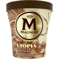 Helado crema doble sabor avellana MAGNUM, tarrina 440 ml