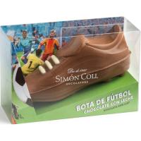 Bota de fútbol chocolate SIMÓN COLL, 1 ud, 150 g