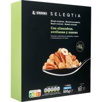 Muesli crujiente frutos secos SELEQTIA, caja 500 g
