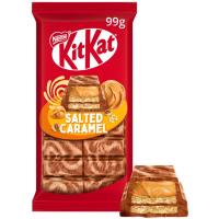 Barrita de choco salted caramelo NESTLÉ KIT KAT, tableta 99 g