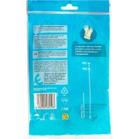 Guante satinado Talla M/L EROSKI, paquete 1 par