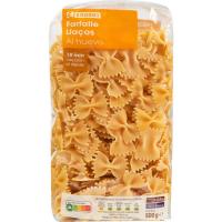 Farfalle al huevo EROSKI, paquete 500 g