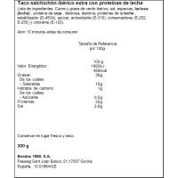 Chorizo ibérica extra SOLARIEGO, taco 300 g