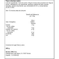 Chorizo extra SOLARIEGO, taco 400 g