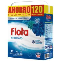 Detergente en polvo oceánico FLOTA, maleta 120 dosis